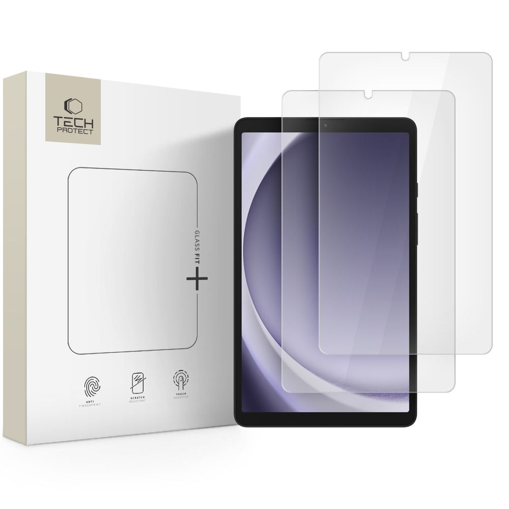 Tech-Protect Glass Fit+ 2-Pack for Samsung Galaxy Tab A9 / A11 8.7 X110 / X115 / X133 / X135_0