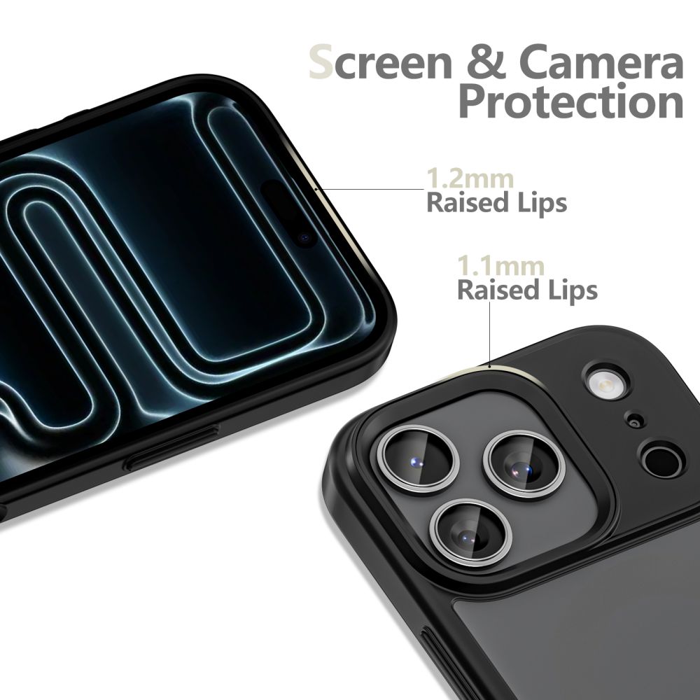 Tech-Protect MagMat Case for iPhone 17 Pro Max - Matte Black_1