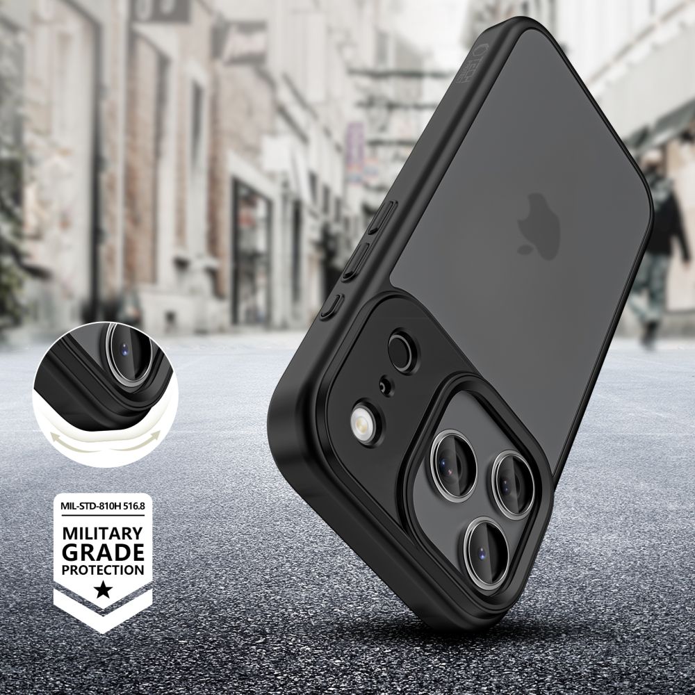 Tech-Protect MagMat Case for iPhone 17 Pro Max - Matte Black_2