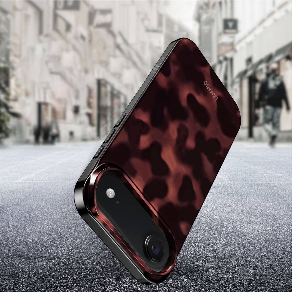 Tech-Protect Lamano MagSafe Case for iPhone Air - Black and Red_5