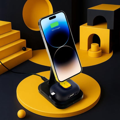 Spigen Nano Pop Case for AirPods Pro 3 - Navy Blue and Yellow_1