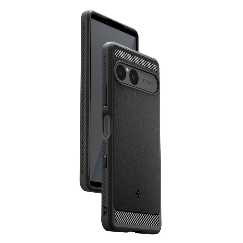 Spigen Rugged Armor Case for Sony Xperia 10 VII - Matte Black_7