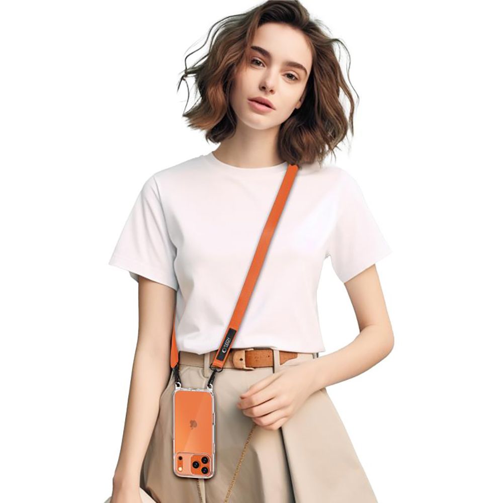 Tech-Protect C6S Rope Crossbody Leash - Orange_4