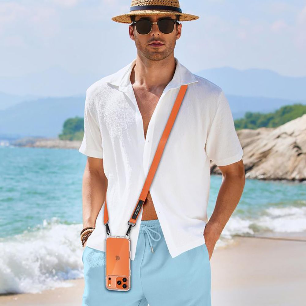 Tech-Protect C6S Rope Crossbody Leash - Orange_5