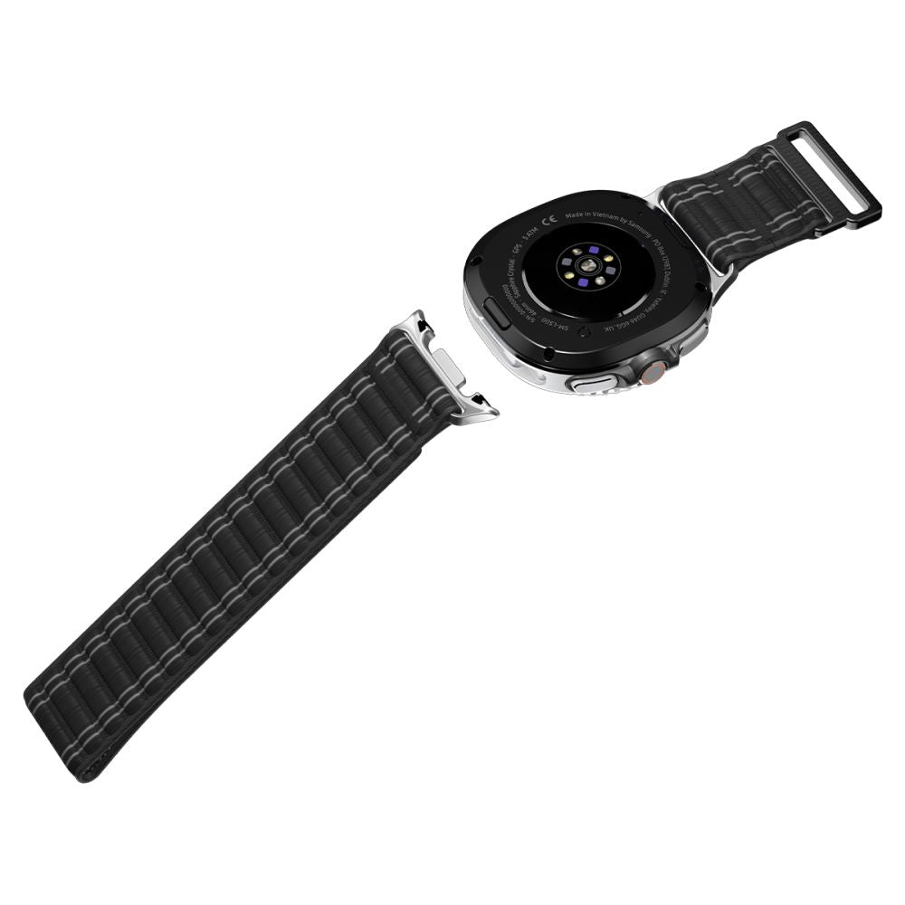 Spigen WBF0 Strap for Samsung Galaxy Watch 40/44/46 mm - Black_10