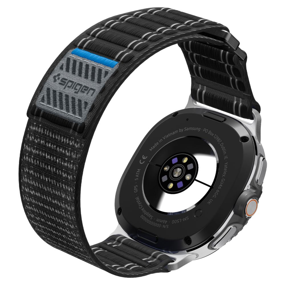 Spigen WBF0 Strap for Samsung Galaxy Watch 40/44/46 mm - Black_7