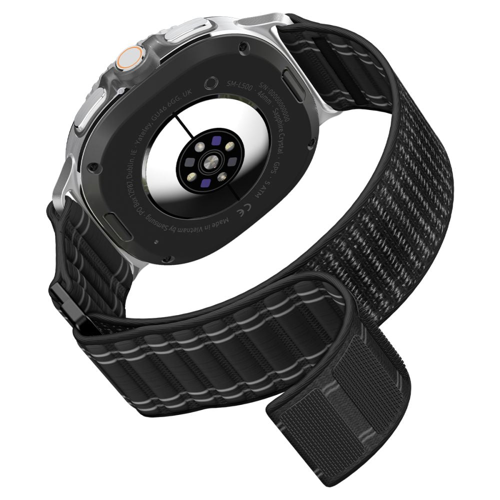 Spigen WBF0 Strap for Samsung Galaxy Watch 40/44/46 mm - Black_8