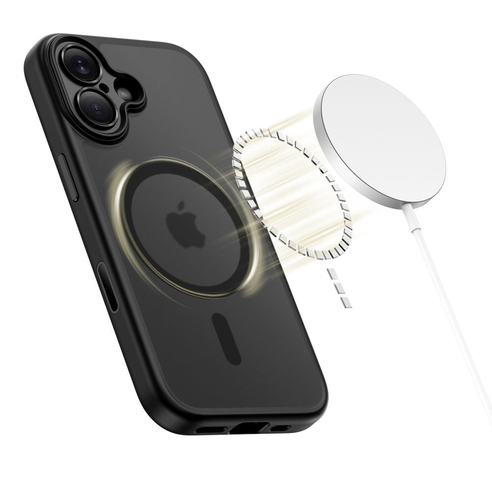 Tech-Protect Magpeak Magsafe CC Case for iPhone 17 - Matte Black_1
