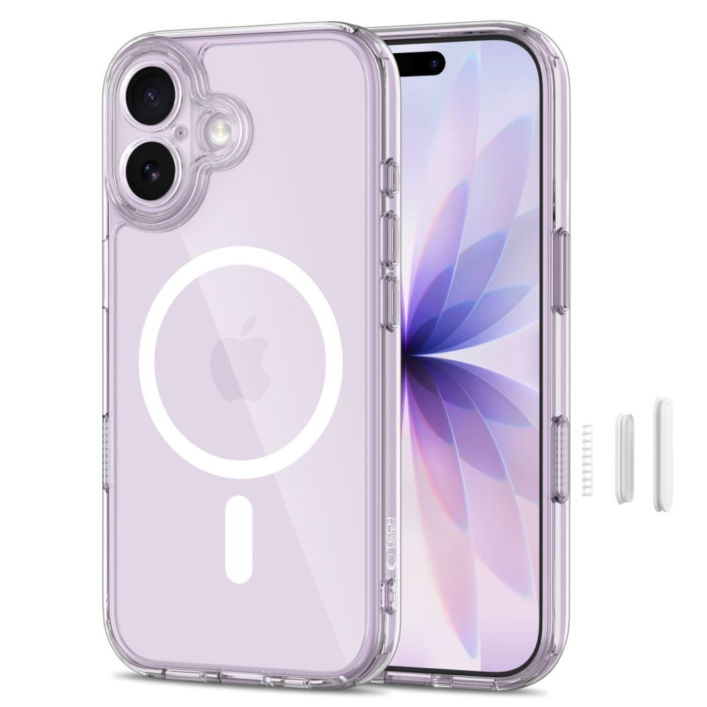 Tech-Protect Magpeak Magsafe CC Case for iPhone 17 - Clear_1