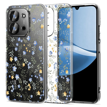 Tech-Protect FlexAir Case for Xiaomi Redmi 15C 173mm / Poco 85C 173mm - Daisies with Leaves_0