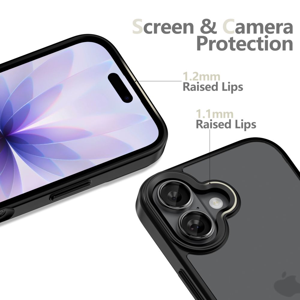 Tech-Protect MagMat iPhone 17 Case - Matte Black_1