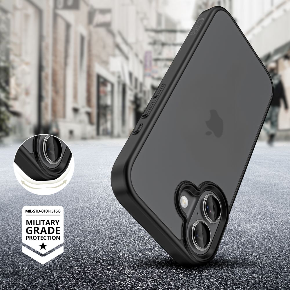 Tech-Protect MagMat iPhone 17 Case - Matte Black_2
