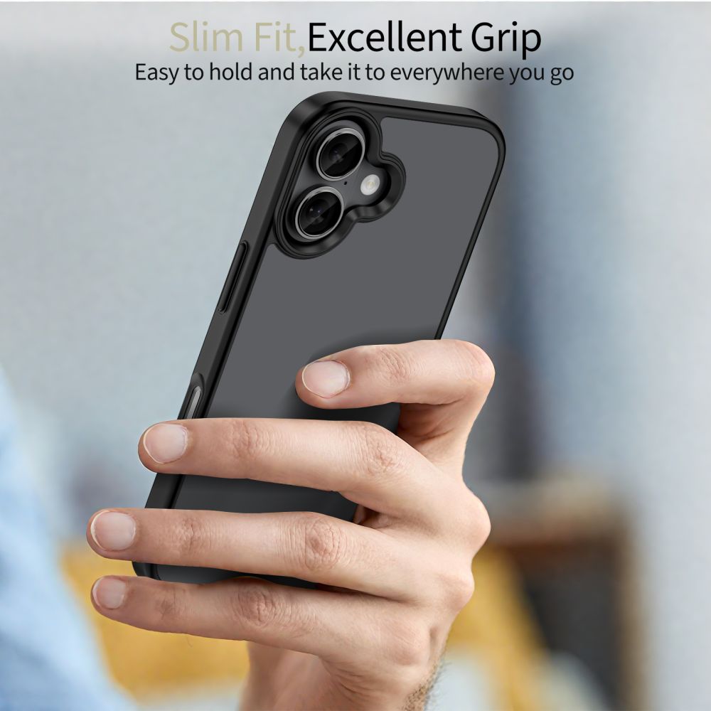 Tech-Protect MagMat iPhone 17 Case - Matte Black_3