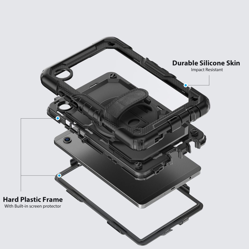 Etui Tech-Protect Solid na Samsung Galaxy Tab A9 / A11 8.7 X110 / X115 / X133 / X135 - czarne_4
