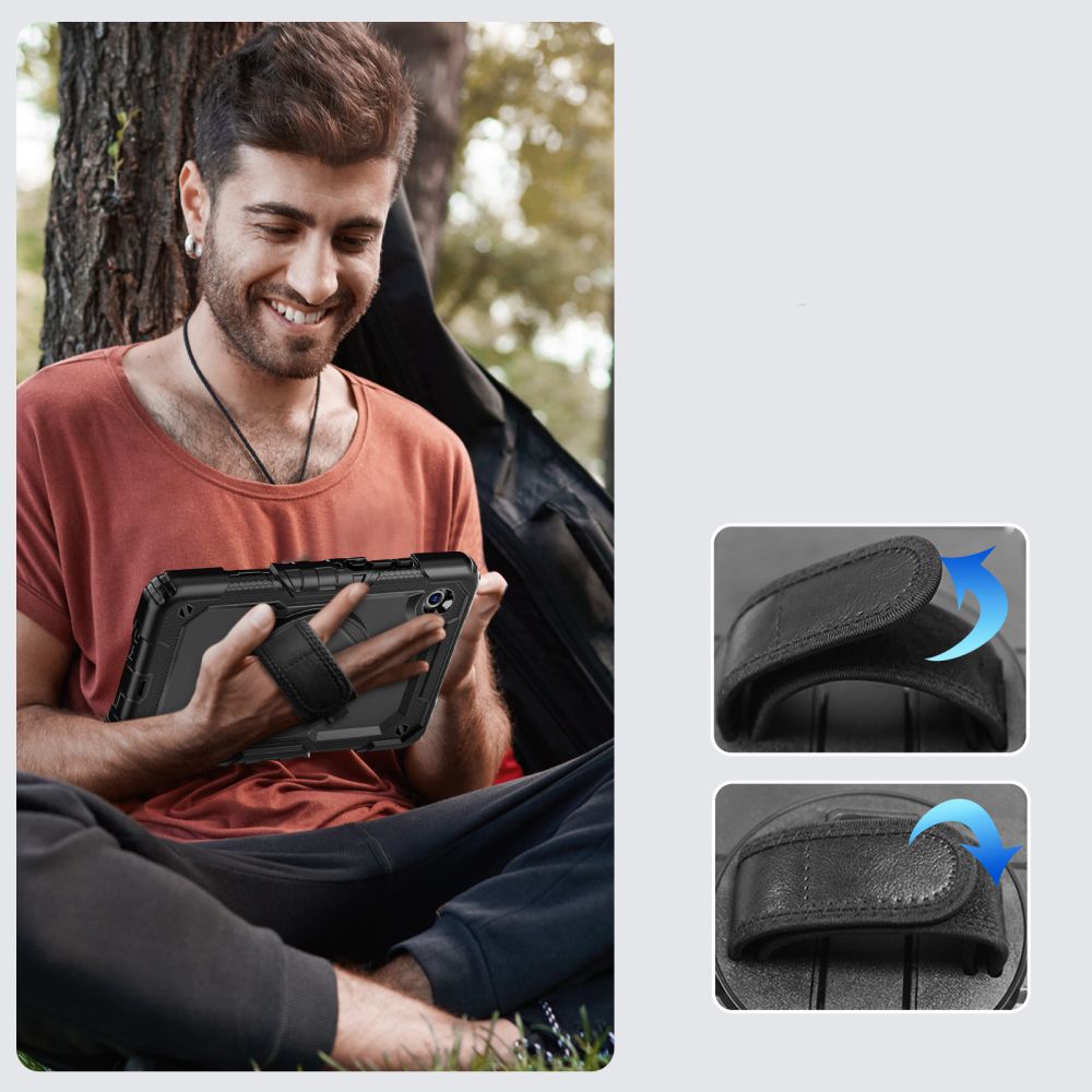 Etui Tech-Protect Solid na Samsung Galaxy Tab A9 / A11 8.7 X110 / X115 / X133 / X135 - czarne_7