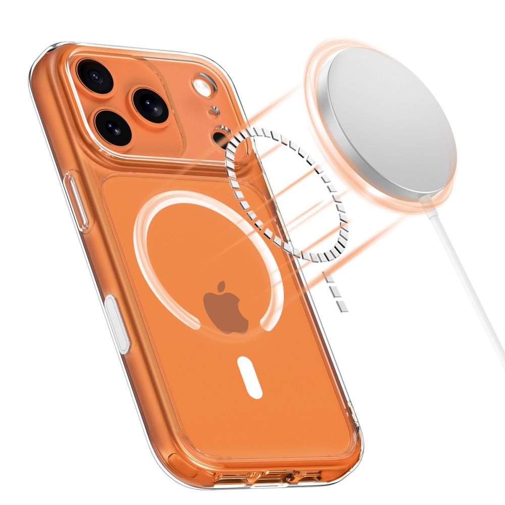 Tech-Protect Magpeak Magsafe CC Case for iPhone 17 Pro Max - Clear_2