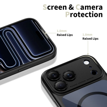 Tech-Protect Magpeak Magsafe CC Case for iPhone 17 Pro Max - Clear Black_3
