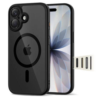Tech-Protect Magpeak Magsafe CC Case for iPhone 17 - Clear Black_0
