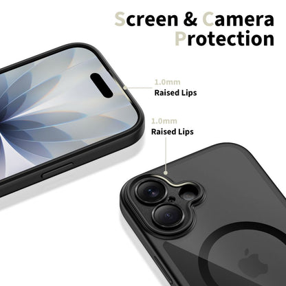 Tech-Protect Magpeak Magsafe CC Case for iPhone 17 - Clear Black_3
