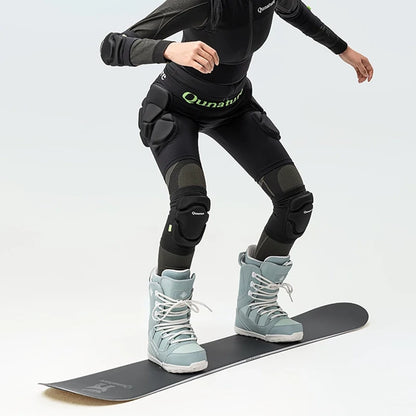 Qunature 2205000102 Ski Knee Pads Size M - Black_1
