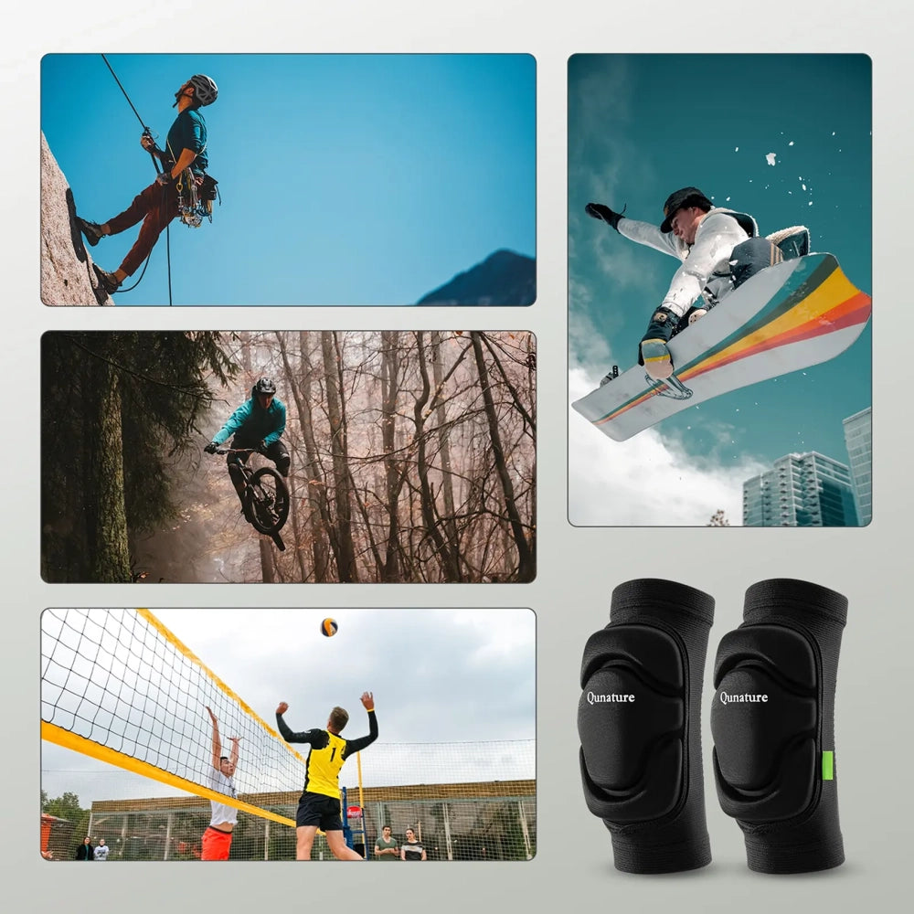 Qunature 2206000103 Elbow Ski Protectors Size L - Black_4