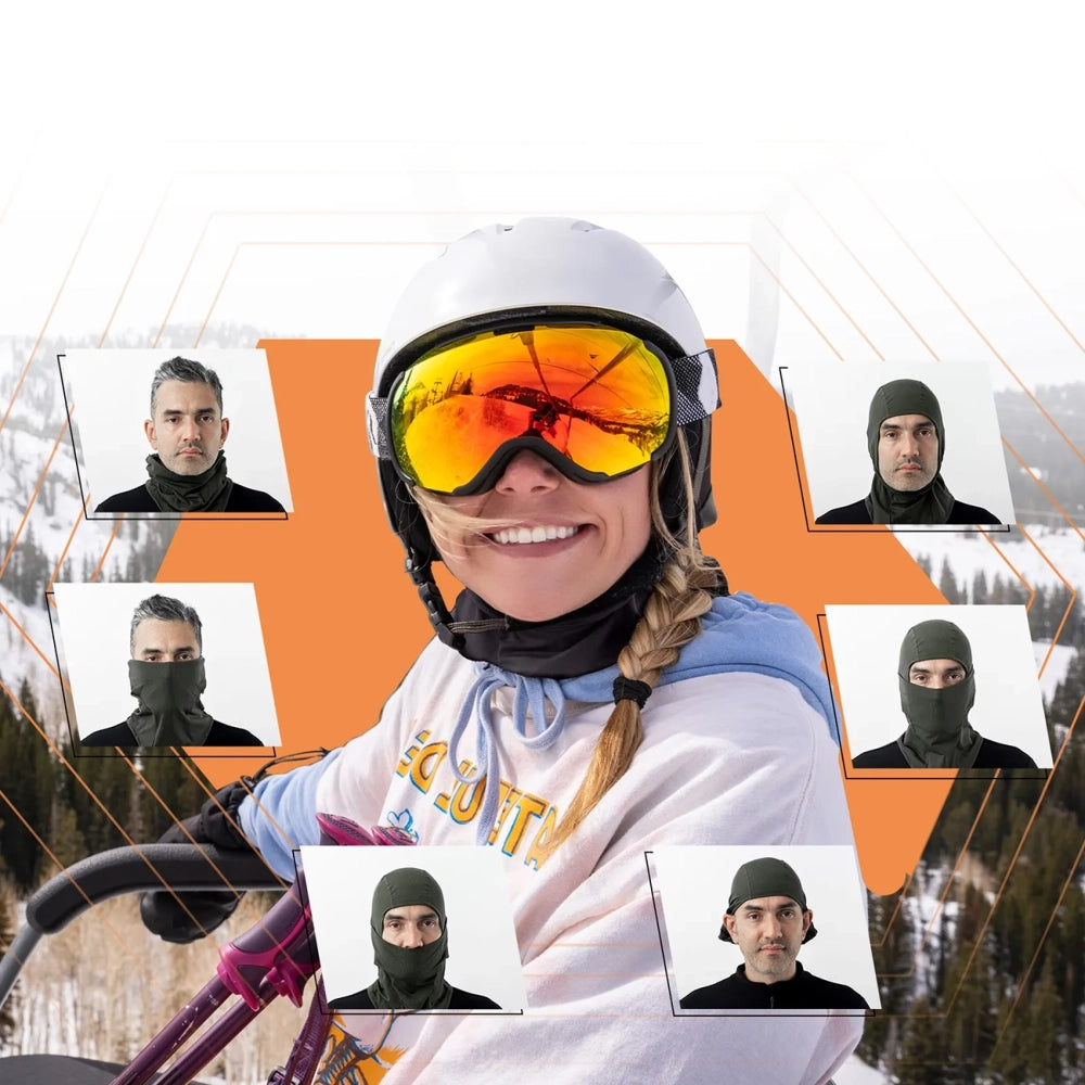 Qunature 13230023011 ski balaclava bike motorcycle balaklava size L - black_5