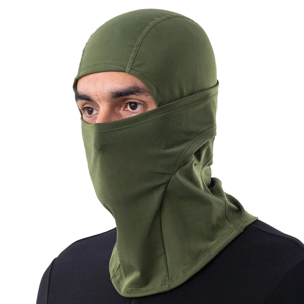 Qunature 13230023014 ski balaclava bike motorcycle balaklava size M - green_1