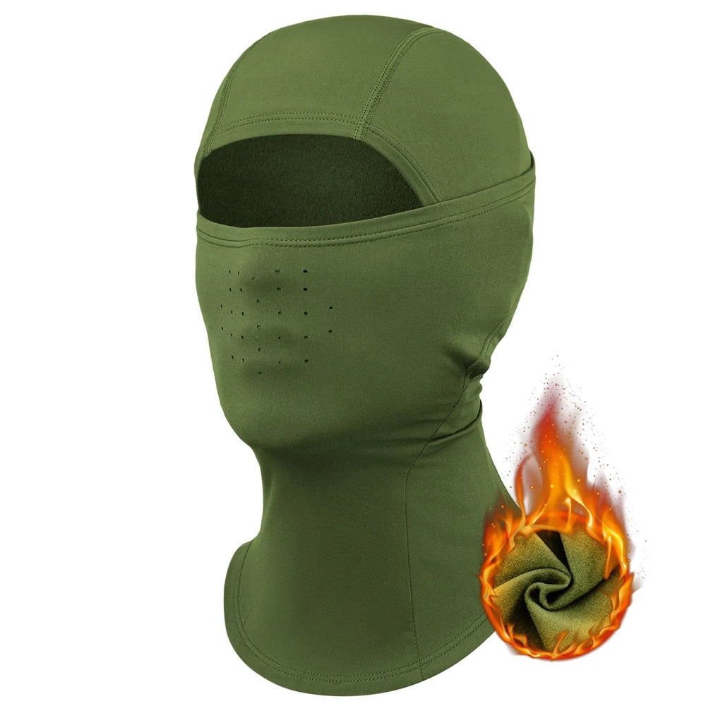 Qunature 13230023015 ski balaclava bike motorcycle balaklava size L - green_0