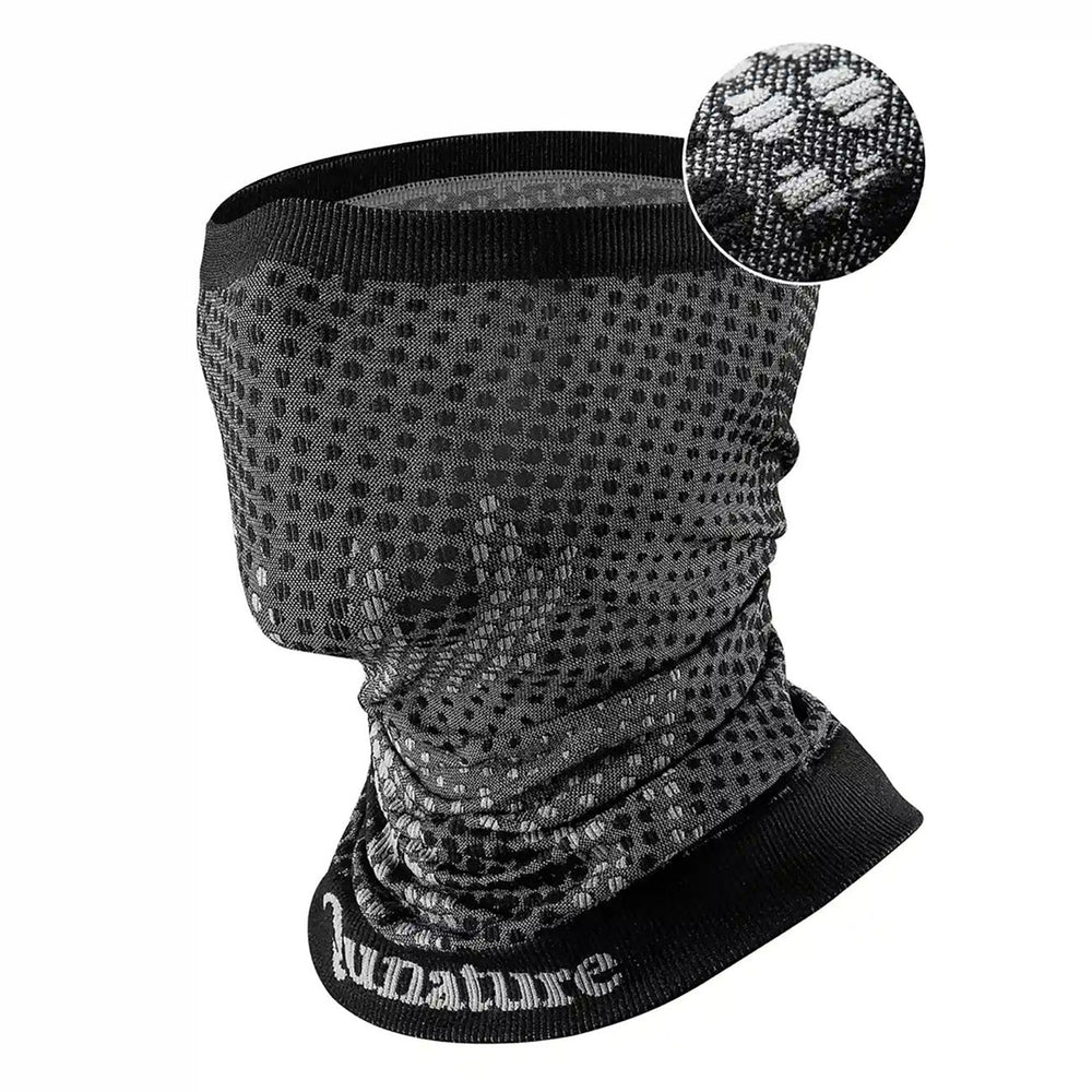 Qunature 11230014002 ski scarf, sports bandana, universal size - black_0