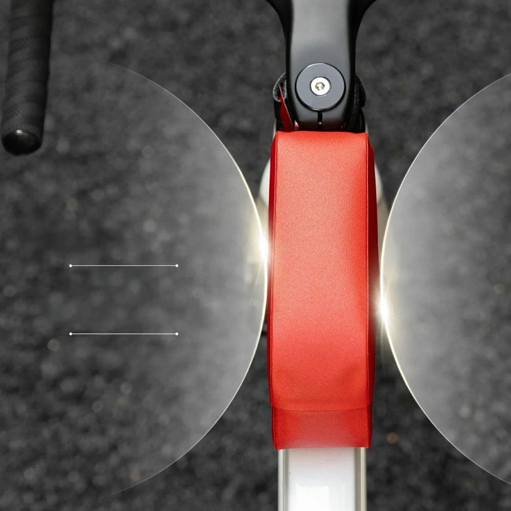 Rockbros 30120122004 Waterproof Bicycle Frame Bag with Magnetic Closure 0.9L - Red_3