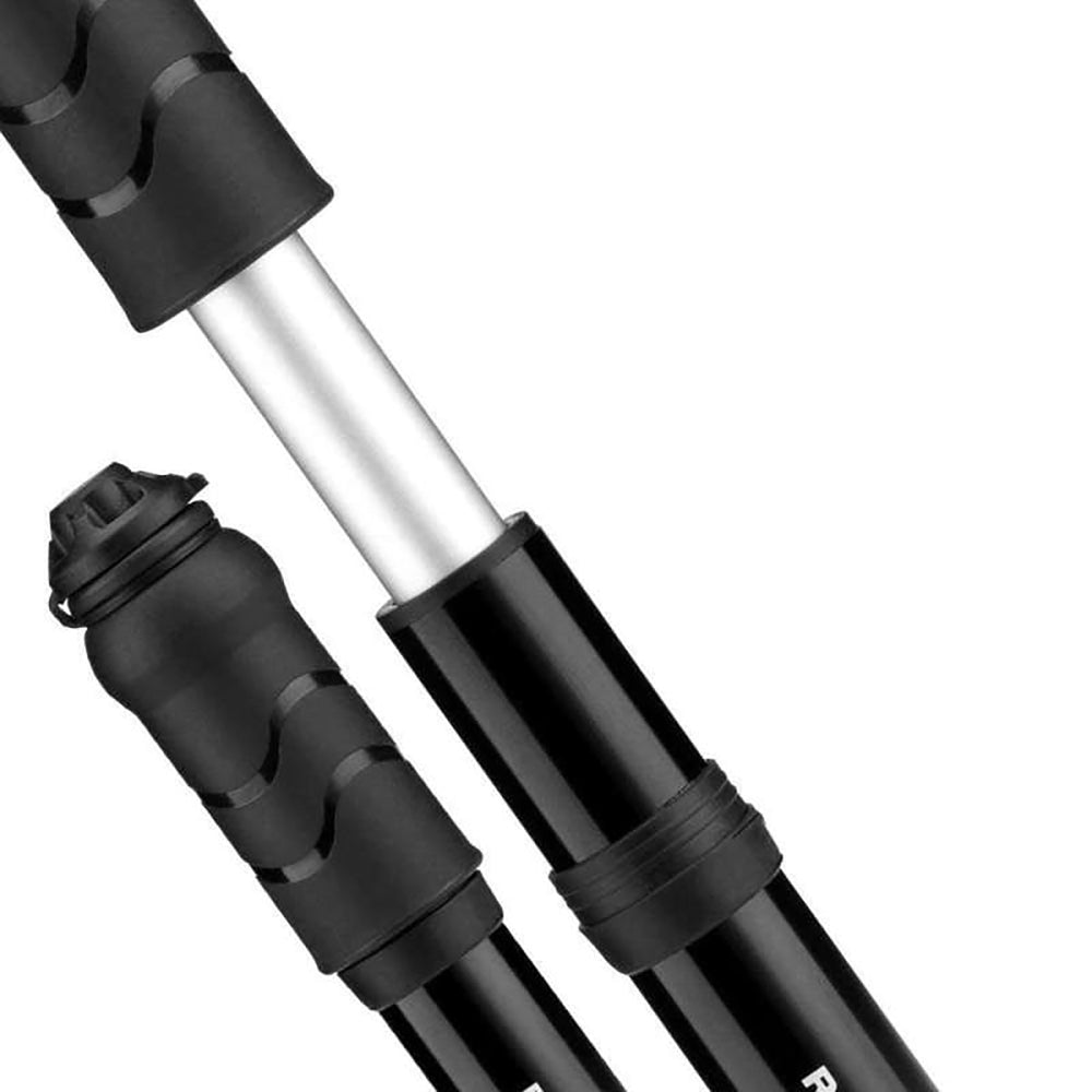Rockbros 810PCS-HP Mini Hand Bicycle Pump with Presta & Schrader Hose - Black_1