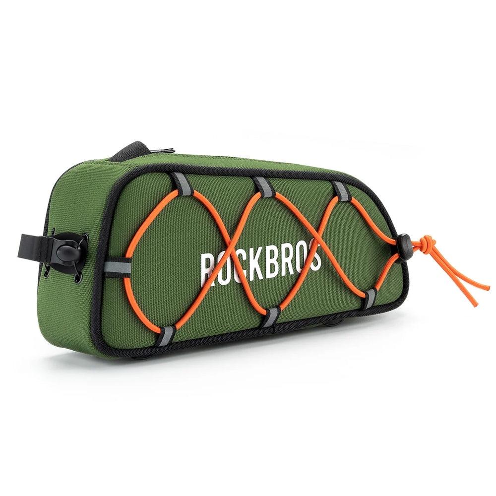 Rockbros 30120045001 ROAD TO SKY bicycle bag for the top frame tube, waterproof, 0.7L - green_1