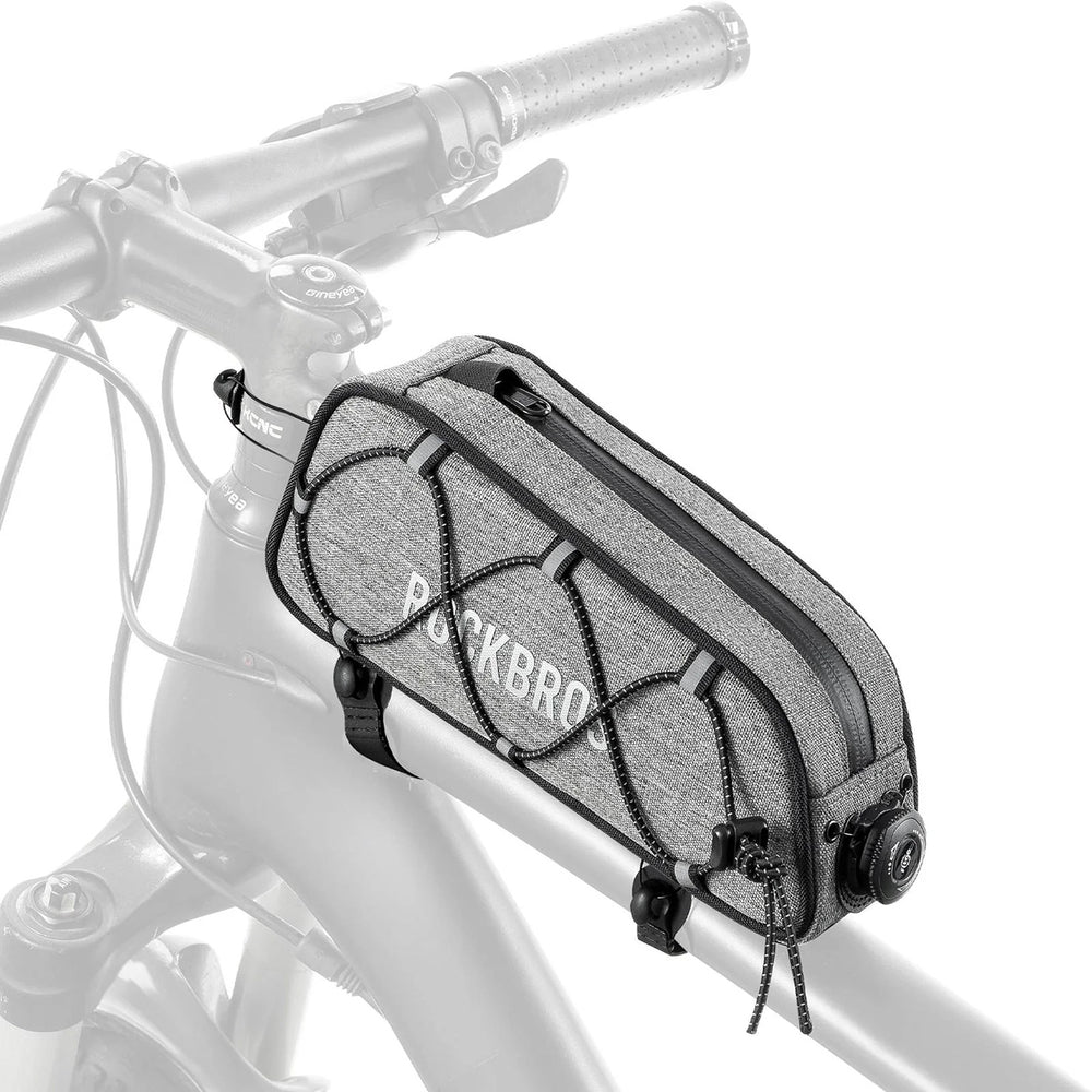Rockbros 30120045003 ROAD TO SKY bicycle bag for the top frame tube, waterproof, 0.7L - gray_0