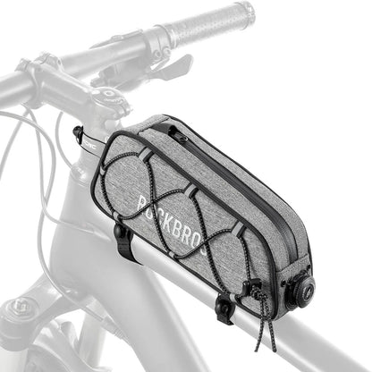 Rockbros 30120045003 ROAD TO SKY bicycle bag for the top frame tube, waterproof, 0.7L - gray_0