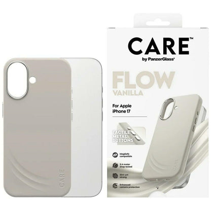CARE by PanzerGlass FLOW MagSafe Case for iPhone 17 - Beige_0
