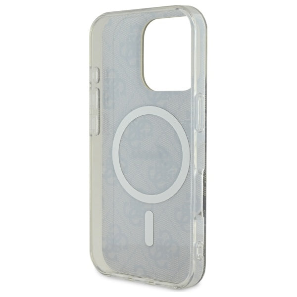 Guess IML 4G MagSafe Case for iPhone 16 Pro Max - Brown_5