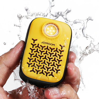 Joyroom Maya JR-MS03 portable Bluetooth speaker with built-in flashlight, resistant - yellow_2