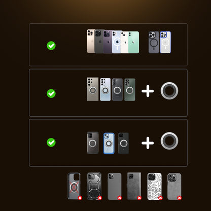 Joyroom JR-ZS505 Magnetic Dashboard Mount Compatible with MagSafe - Black_9