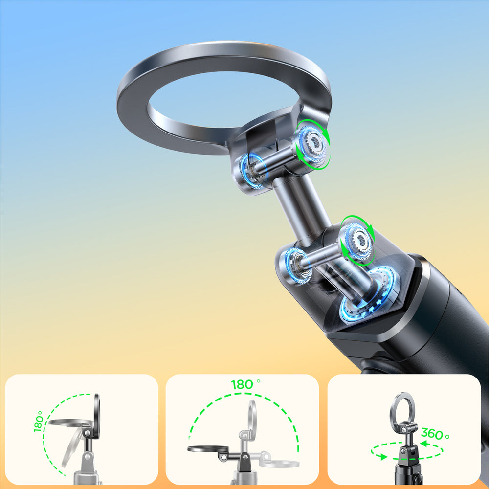 Joyroom JR-ZS509 MagSafe Compatible Selfie Stick with Bluetooth - Black_5