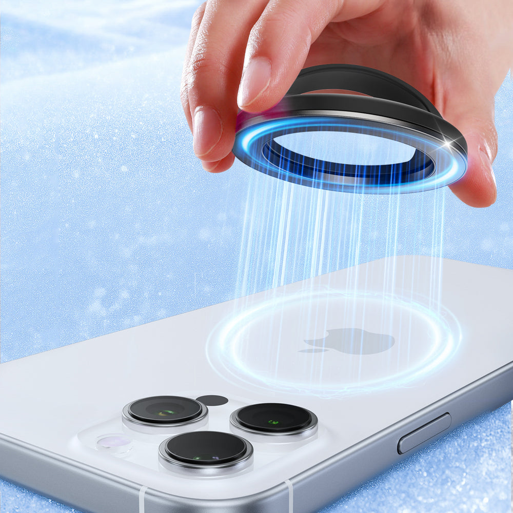 Joyroom JR-ZS500 Magnetic Ring Compatible with MagSafe Holder - Black_1