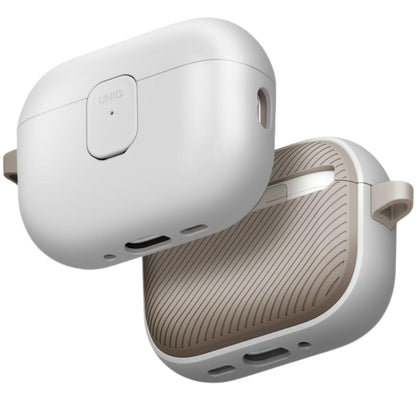 Uniq Clyde Case for AirPods Pro 3rd Gen - Gray-Beige_0