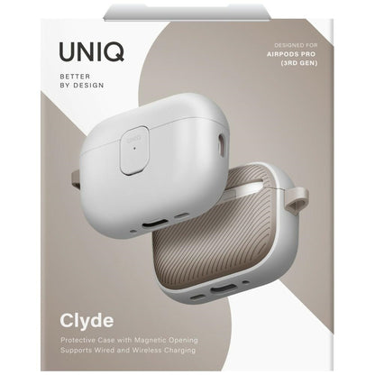 Uniq Clyde Case for AirPods Pro 3rd Gen - Gray-Beige_5