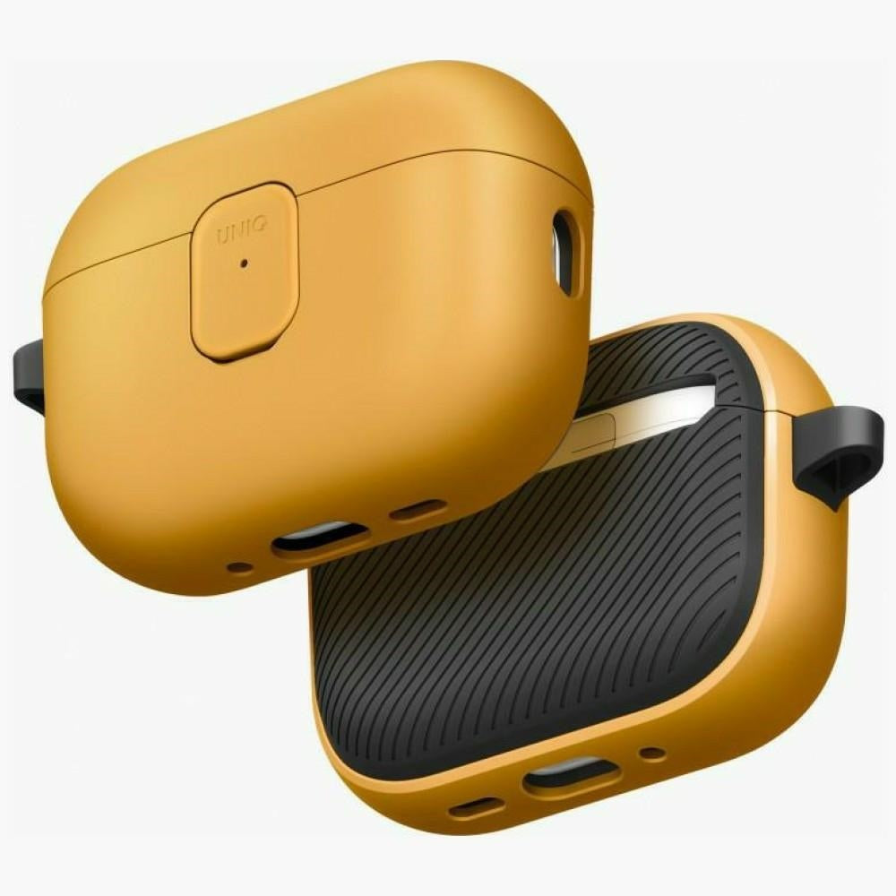 Uniq Clyde Case for AirPods Pro 3rd Gen - Yellow-Gray_0