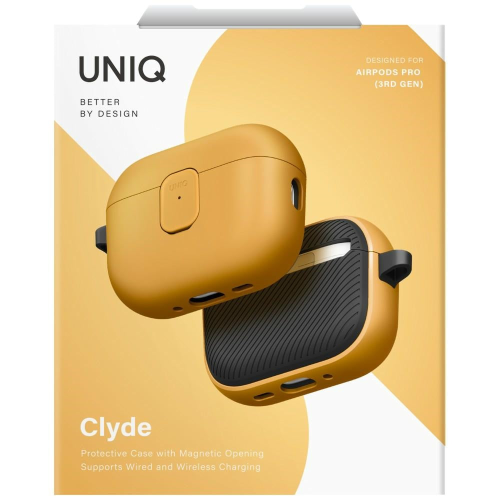 Uniq Clyde Case for AirPods Pro 3rd Gen - Yellow-Gray_5