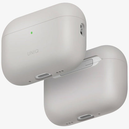Uniq Lino Silicone Case for AirPods Pro - Beige_0