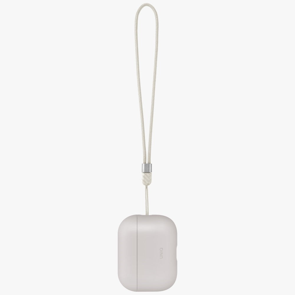 Uniq Lino Silicone Case for AirPods Pro - Beige_4