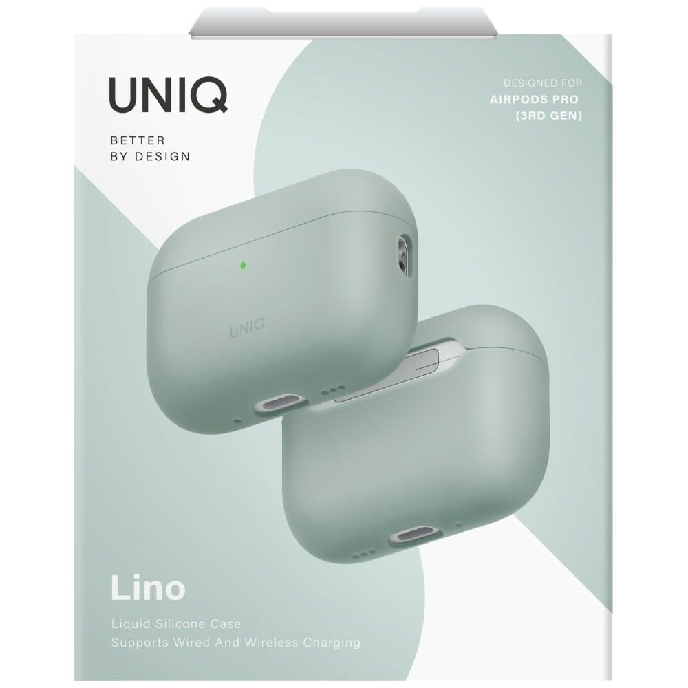Uniq Lino Silicone Case for AirPods Pro 3 - Green_5