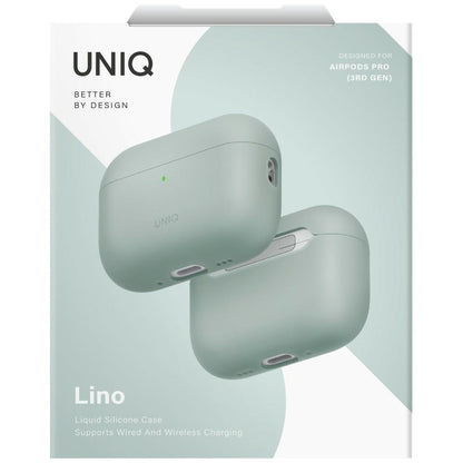 Uniq Lino Silicone Case for AirPods Pro 3 - Green_5