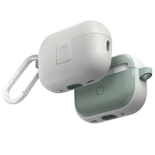 Uniq Clyde Lock Case AirPods Pro 2 - White and Green_0