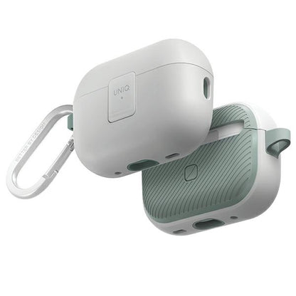 Uniq Clyde Lock Case AirPods Pro 2 - White and Green_0